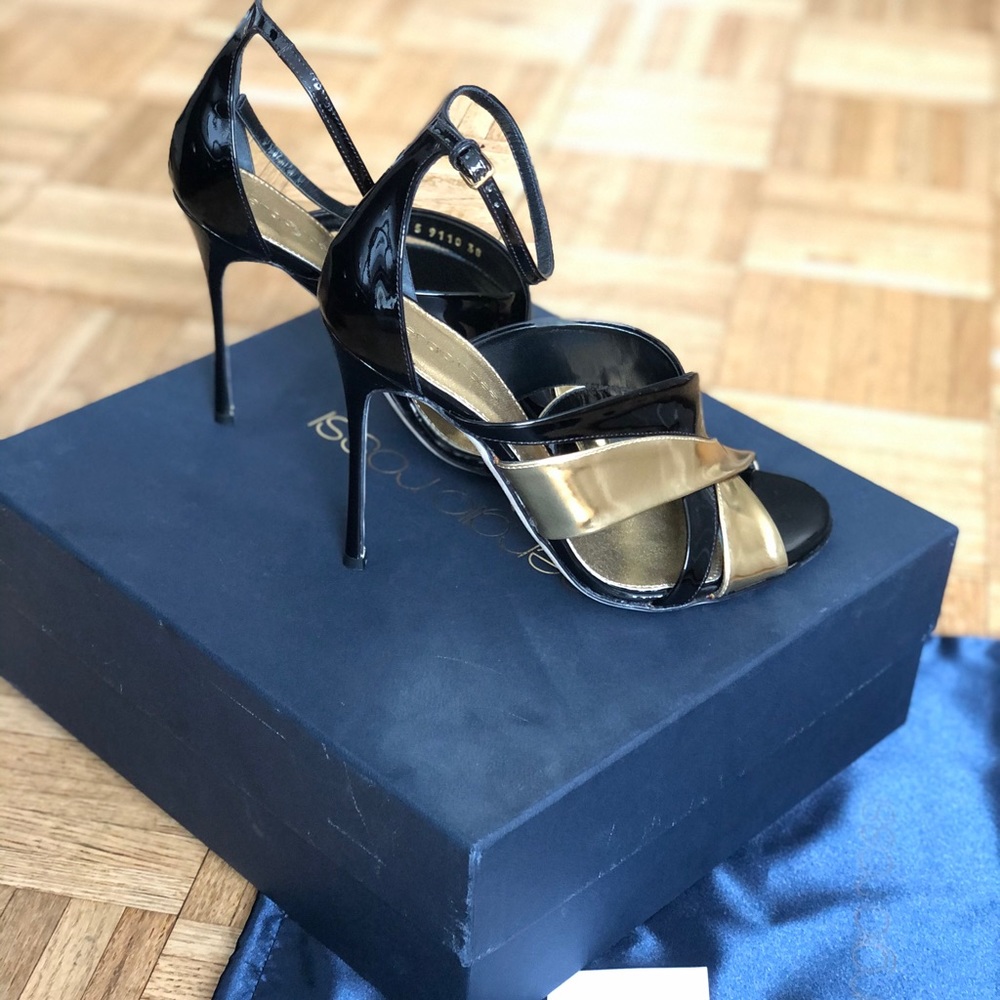 NWT Sergio Rossi Scarpe Donna Sandal